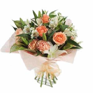 Ankara ucuz �i�ek g�nder  karisik buket tanzimi demeti - anneler g�n� �i�ek buketi -