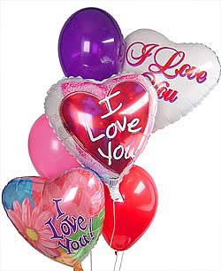  Ankara hediye sevgilime hediye iek  Sevdiklerinize 17 adet uan balon demeti yollayin.