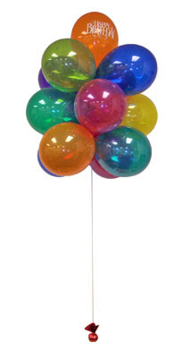  Ankara �i�ek�i telefonlar�  Sevdiklerinize 17 adet u�an balon demeti yollayin.