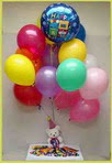  Ankara �i�ek sipari�i sitesi  25 adet u�an balon ve 1 kutu �ikolata hediye