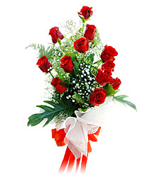 11 adet kirmizi g�llerden g�rsel s�len buket  Ankara �i�ek ma�azas� , �i�ek�i adresleri 