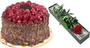 1 adet yas pasta ve 1 adet kutu g�l  Ankara online �i�ek�i , �i�ek sipari�i 