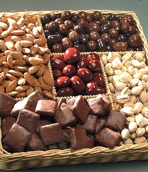  Ankara cicek , cicekci Kuru yemis ve �ikolata hediyesi