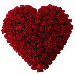  Ankara 14 �ubat sevgililer g�n� �i�ek  muhte�em k�rm�z� g�llerden kalp �i�e�i