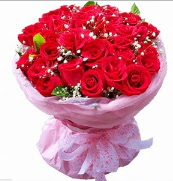 25 adet k�rm�z� g�l buketi  Ankara hediye sevgilime hediye �i�ek 
