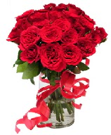 21 adet vazo i�erisinde k�rm�z� g�l  Ankara �i�ek , �i�ek�i , �i�ek�ilik 