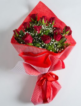 11 adet k�rm�z� g�lden buket  Ankara kaliteli taze ve ucuz �i�ekler 