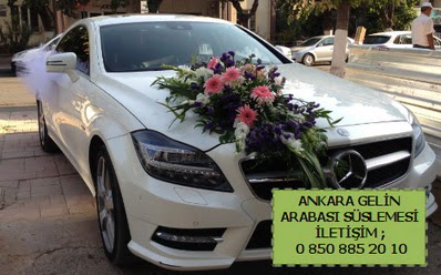 Ankara gelin araba s�s� s�slemesi  Ankara �i�ek sipari�i vermek 