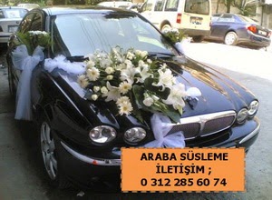 Gelin arabas� s�slemesi  Ankara cicek , cicekci 