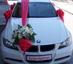 Gelin araba s�slemesi  Ankara �i�ek�i ma�azas� 