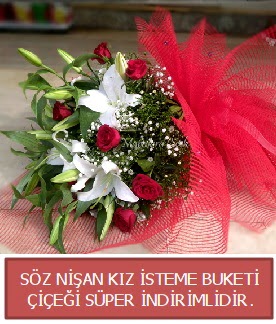 S�z ni�an k�z isteme buketi  Ankaraya �i�ek yolla 