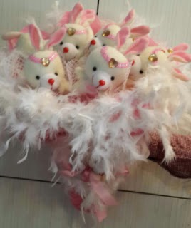 9 Adet pelu� tav�an tav�an buketi  Ankara �nternetten �i�ek sipari�i 