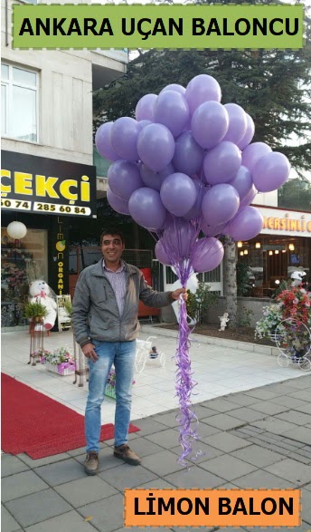 Ankara 50 adet istenilen renkte uan balon  Ankara iek sat 