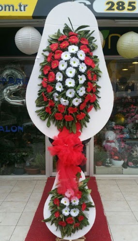 Yapay gerbera �i�eklerinden �ift katl� �i�ek  Ankaraya �i�ek yolla 