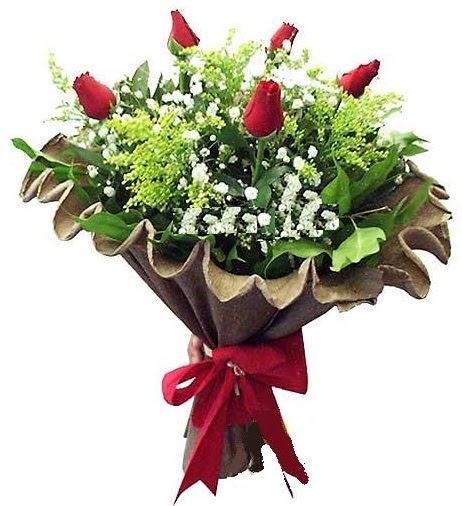 5 adet g�lden buket  Ankara �nternetten �i�ek sipari�i 