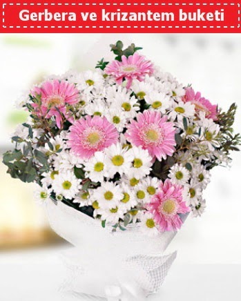 Papatya ve Gerbera Buketi  Ankara ucuz �i�ek g�nder 