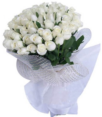 41 adet beyaz g�lden k�z isteme buketi  Ankara anneler g�n� �i�ek yolla 