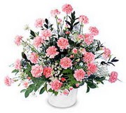  Ankara �i�ek ma�azas� , �i�ek�i adresleri  Karanfillerden �zel aranjman sepet i�inde