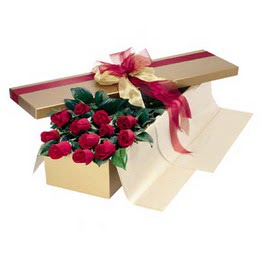  Ankara yurtiçi ve yurtdışı çiçek siparişi  10 adet kutu özel kutu