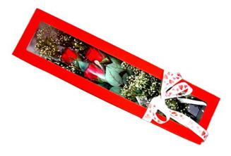  Ankara hediye çiçek yolla  Kutuda 3 adet gül