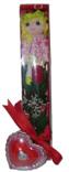  Ankara çiçek mağazası , çiçekçi adresleri  kutu içinde 1 adet gül oyuncak ve mum 