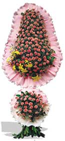 Dügün nikah açilis çiçekleri sepet modeli  Ankaraya çiçek yolla 