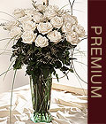  Ankara online çiçek gönderme sipariş  Beyaz güllerden vazo tanzim