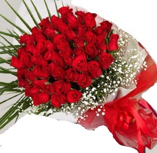 51 adet kırmızı gül buketi  Ankara İnternetten çiçek siparişi 