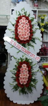 Çift katlı düğün nikah açılış çiçeği  Ankara İnternetten çiçek siparişi 