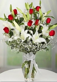 9 adet k�rm�z� g�l 3 dal kazablanka  Ankara �i�ek g�nderme 