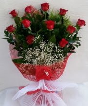 11 adet kırmızı gülden görsel çiçek  Ankara çiçek , çiçekçi , çiçekçilik 