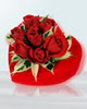  Ankara çiçekçi mağazası  Kalp kutuda 9 adet Güller 